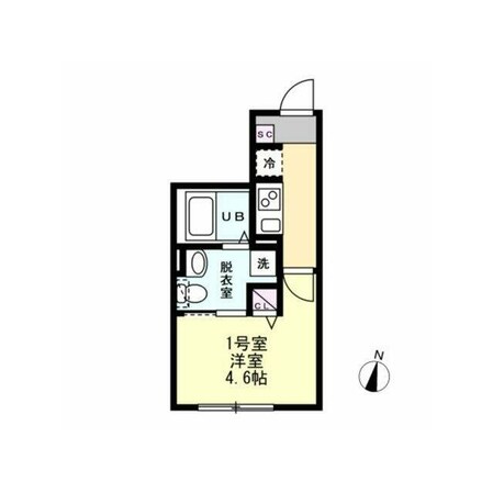 INside Grove EVEの物件間取画像